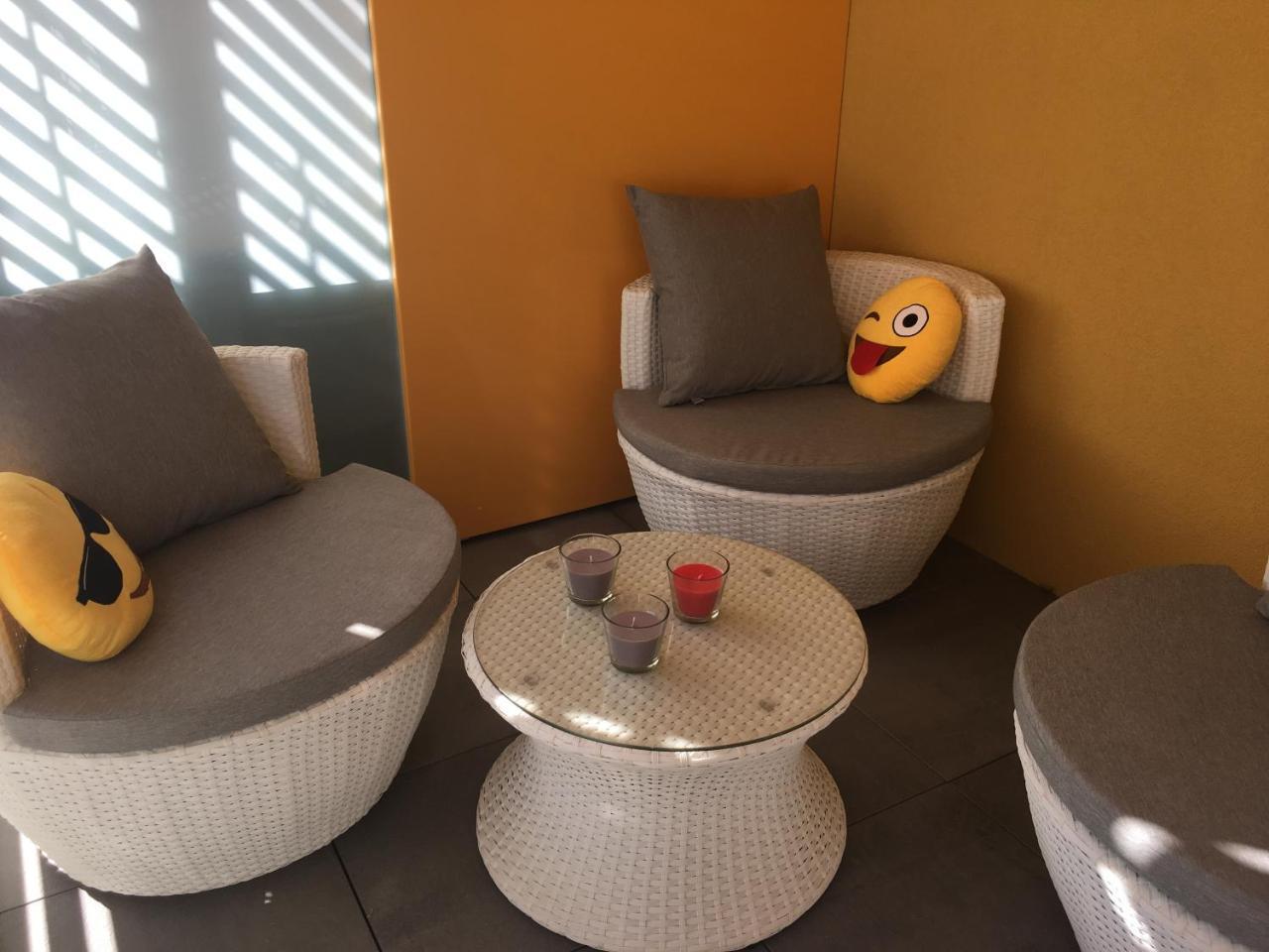 Vacances A Nice Terrasse Ensoleillee & Parking A La Gare Du Sud 외부 사진