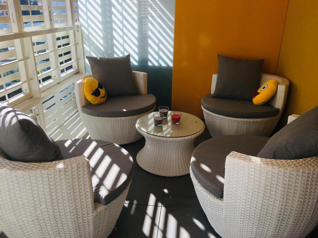 Vacances A Nice Terrasse Ensoleillee & Parking A La Gare Du Sud 외부 사진