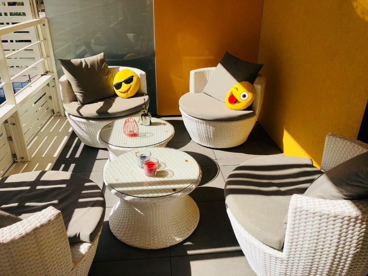Vacances A Nice Terrasse Ensoleillee & Parking A La Gare Du Sud 외부 사진